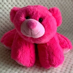 WISHPETS Hot Pink EZRA Plush Bear Stuffed Animal Toy